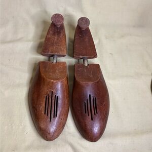 Vintage Wooden Shoe Trees for Men